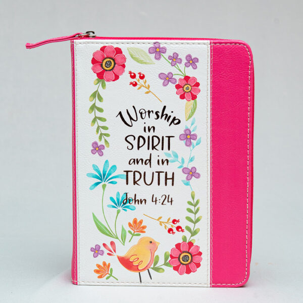 Clara Zipped Journal-Worship in Spirit & Truth John 4:24