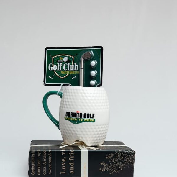 Ultimate gold Mug-Born to Golf